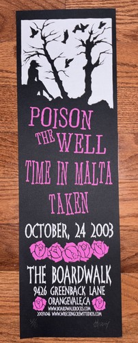 Poison the well poster art - poison,