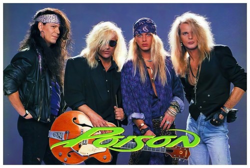 Poison rock band - poster, 24x36